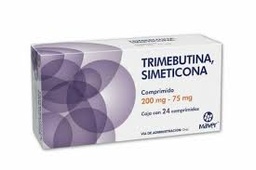 [MATRSMAV24T] TRIMEBUTINA SIMETICONA MAVER 200/75MG. 24TAB.