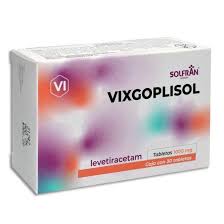 [SFLEVVI130T] LEVETIRACETAM VIXGOPLISOL 1000MG.30TAB.