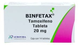 [AUTAMBIN14T] TAMOXIFENO BINFETAX 20MG.14TAB.