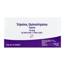 [GRTQUGRI30T] TRIPSINA, QUIMOTRIPSINA GRIN 18MG.30TAB.