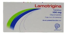 [ALLAMP1028T] LAMOTRIGINA PSICOFARMA 100MG.28TAB.