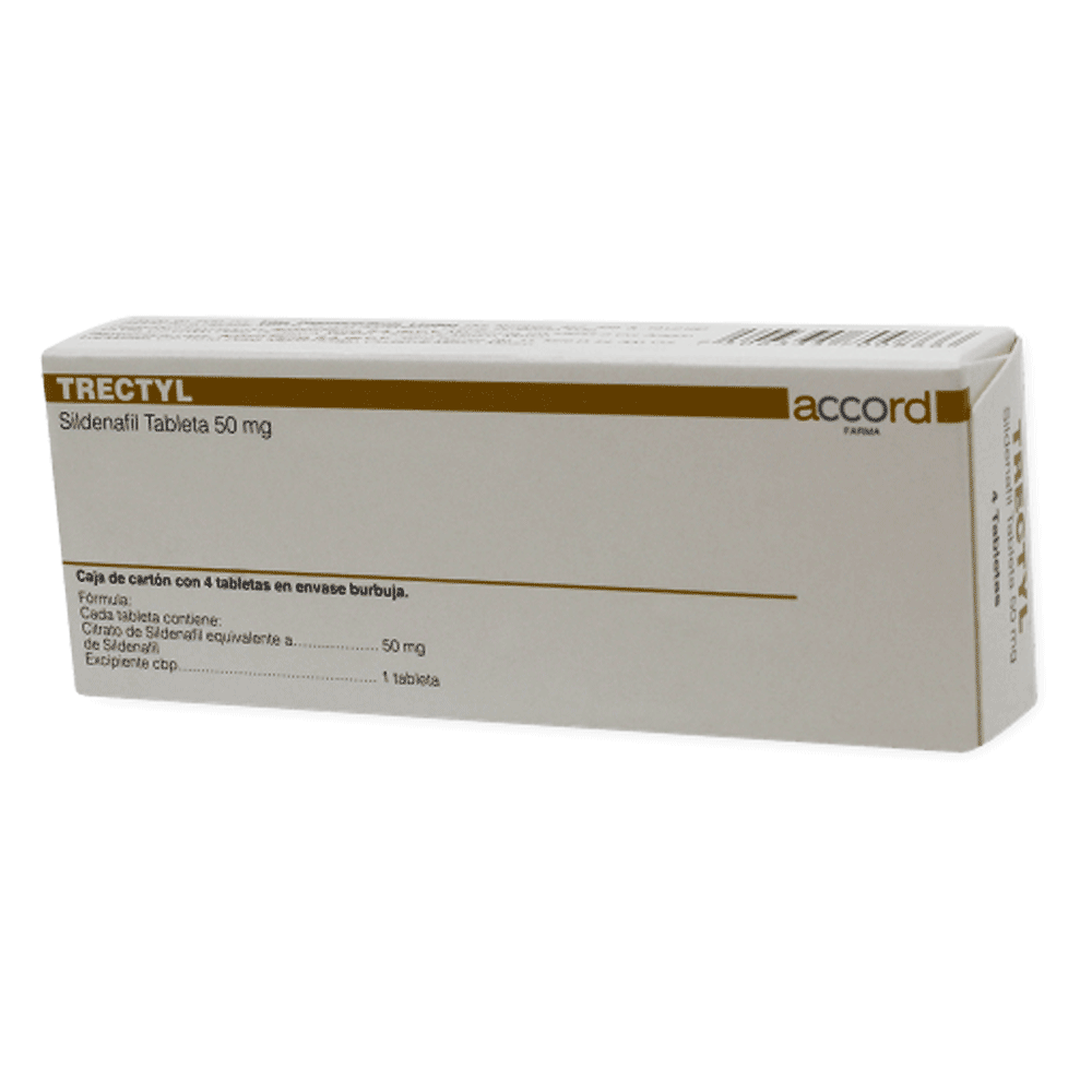TRECTYL 50MG.4TAB.