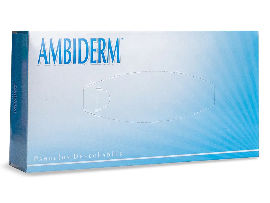 PAÑUELO AMBIDERM BCO.90PZA.