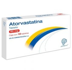 ATORVAST.ALPHARMA 20MG.10TAB.