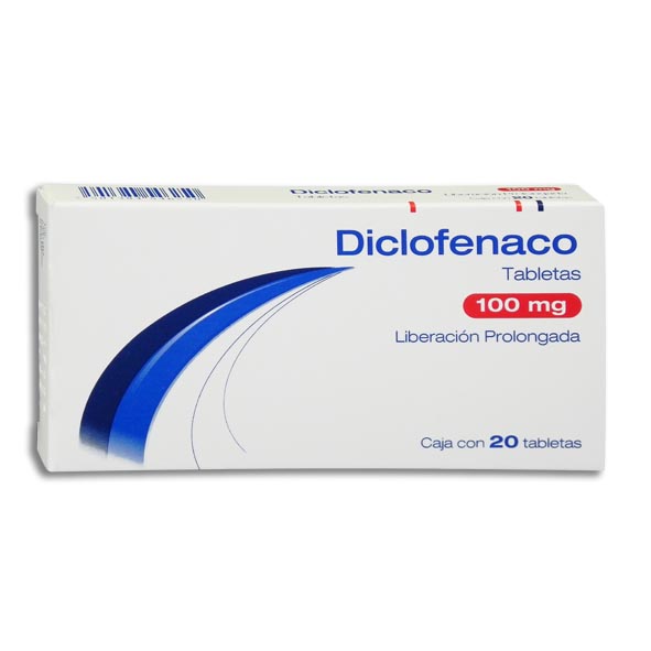 DICLOFENACO ALPHARMA LIB.PROL.100MG.20T.