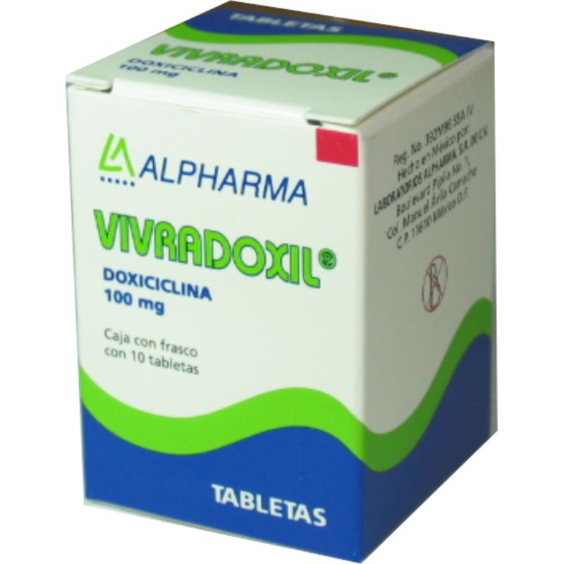 DOXICICLINA ALPHARMA 100MG.C/10T.