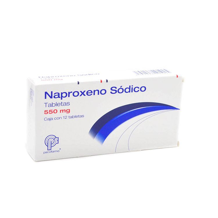 NAPROXENO PSICOFARMA 550MG.12TAB.