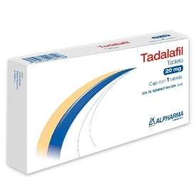 TADALAFIL ALPHARMA 20MG.1TAB.