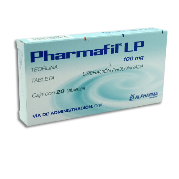 TEOFILINA PHARMAFIL 100MG.C/20C.