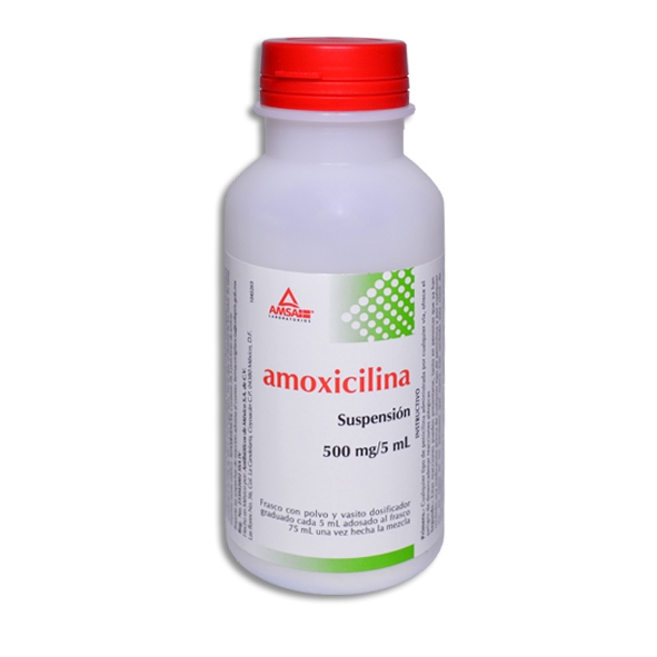 AMOXICILINA AMSA SUSP.500MG.75ML.