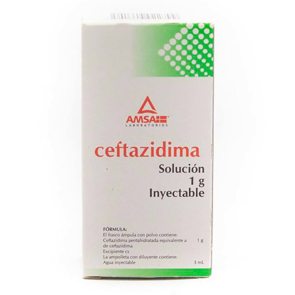 CEFTAZIDIMA AMSA 1GR.C/1AMP.