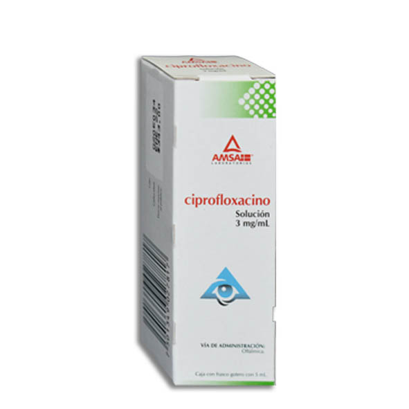 CIPROFLOX.AMSA OFTALMICO 5ML.