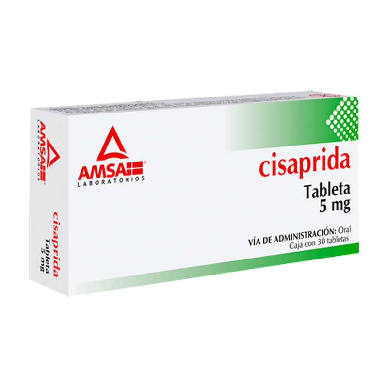 CISAPRIDA AMSA 5MG.C/30TAB.