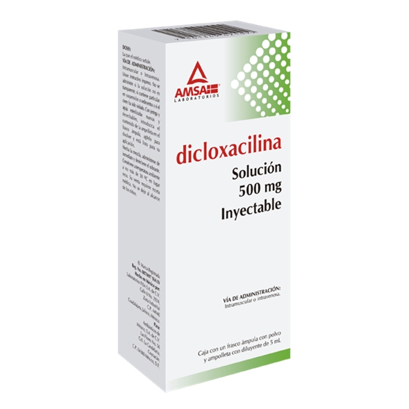 DICLOXAC.AMSA 500MG.INY.1AMP.