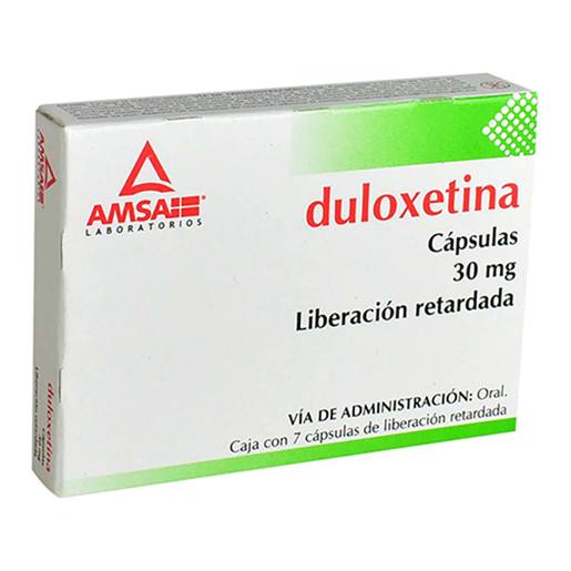 DULOXETINA AMSA 30MG.7TAB.