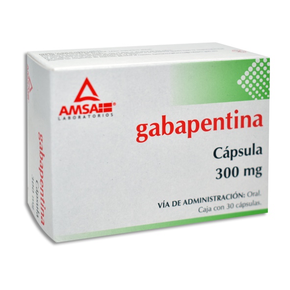 GABAPENTINA AMSA 300MG.30CAP.