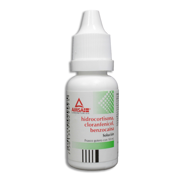 HIDROC.CLOR.BENZ.AMSA SOL.OTICO 10ML