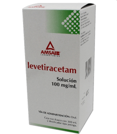 LEVETIRACETAM AMSA 100MG.300ML.