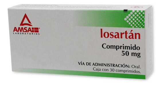 LOSARTAN AMSA 50MG.30TAB.