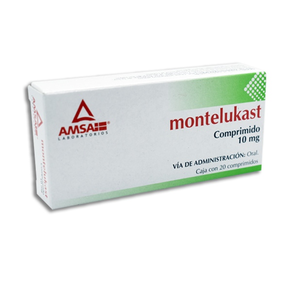 MONTELUKAST AMSA 10MG.20TAB.