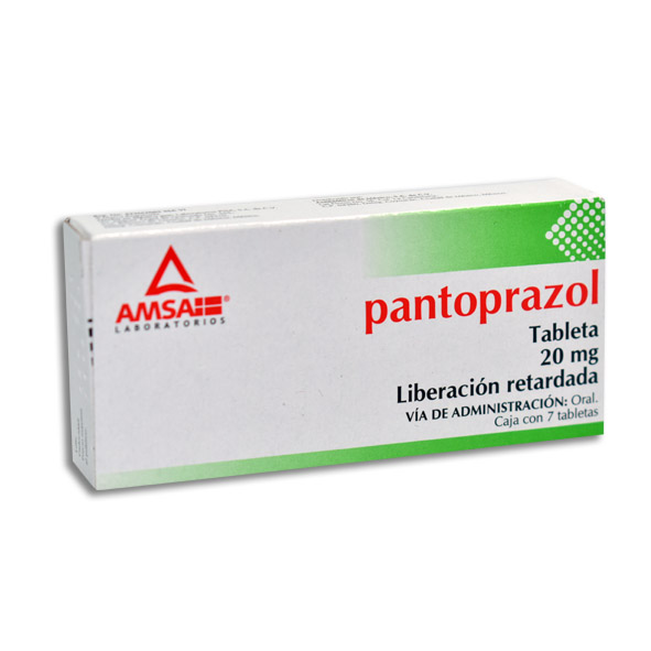 PANTOPRAZOL AMSA 20MG.7TAB.