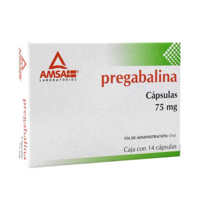 PREGABALINA AMSA 75MG.14TAB.