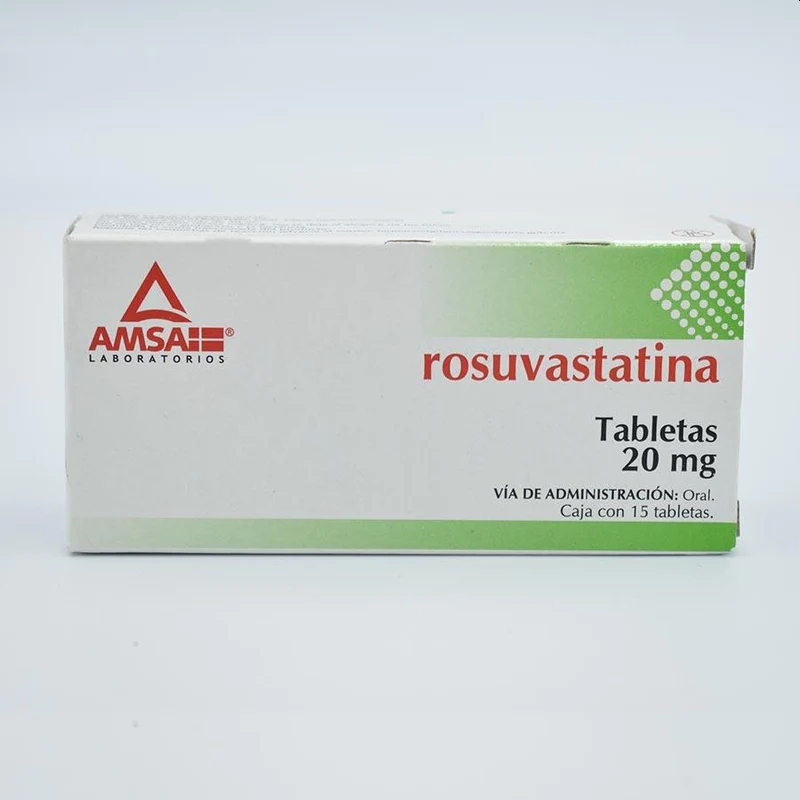 ROSUVASTATINA AMSA 20MG.15TAB.