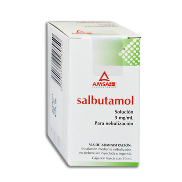 SALBUTAMOL AMSA 5MG./ML.NEB.10ML.