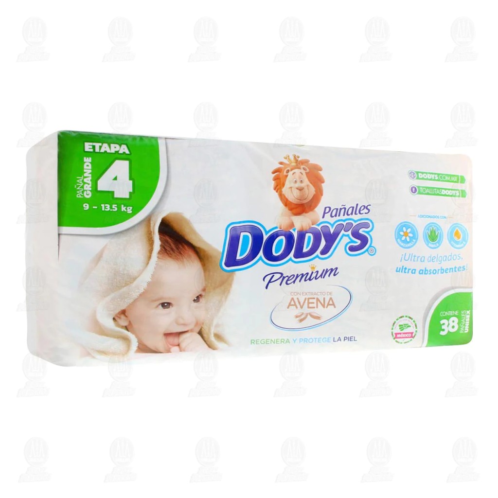 PAÑAL DODYS ET.4 38PZA.