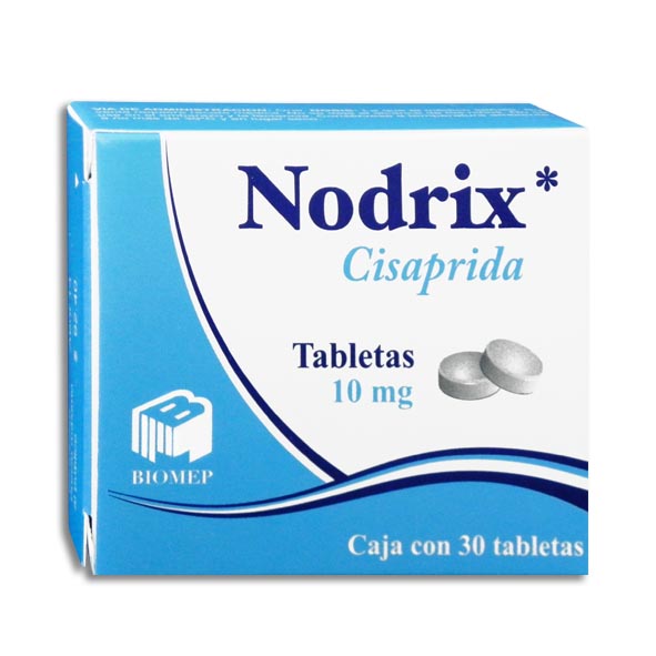 CISAPRIDA NODRIX 10MG.C/30TAB.