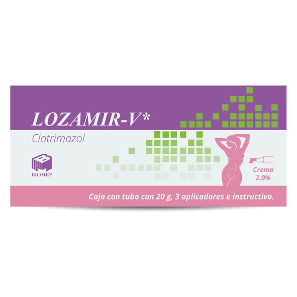 CLOTRIMAZOL LOZAMIR-V 2%CMA.C/20GR.