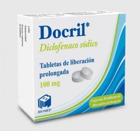 DOCRIL 100MG.C/20TAB.