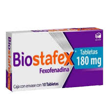 FEXOFENADINA BIOSTAFEX 180MG.C/10T.