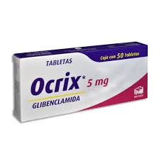 GLIBENCLAMIDA OCRIX 5MG.C/50TAB.