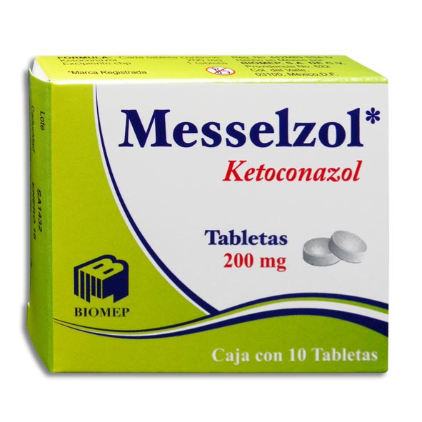 KETOCONAZOL MESSELZOL 200MG.C/10TAB.