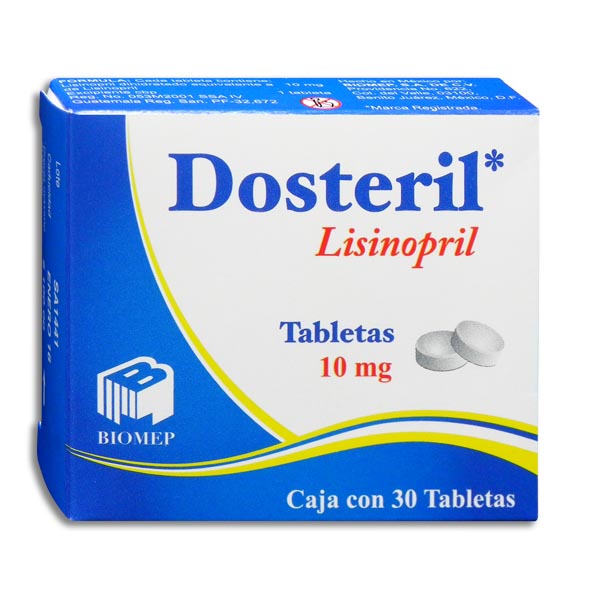 LISINOPRIL DOSTERIL 10MG.C/30TAB.