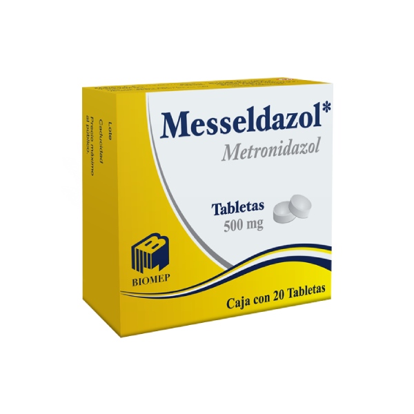 MESSELDAZOL 500MG.C/20T.