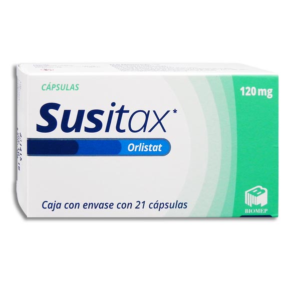 ORLISTAT SUSITAX 120MG.21CAP.