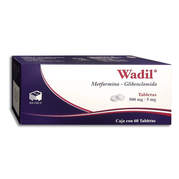 WADIL 500/5MG.C/60TAB.