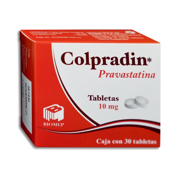 PRAVASTATINA COLPRADIN 10MG.30TAB.