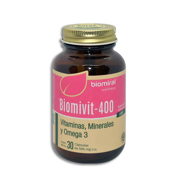 OMEGA 3 BIOMIVIT-400 30CAP.