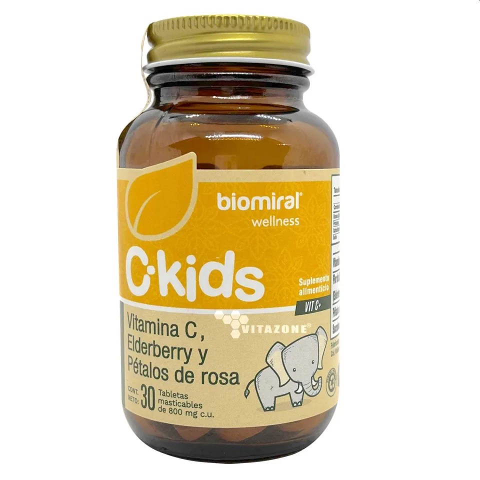 VITAMINA C C KIDS C/30TAB.MAST.