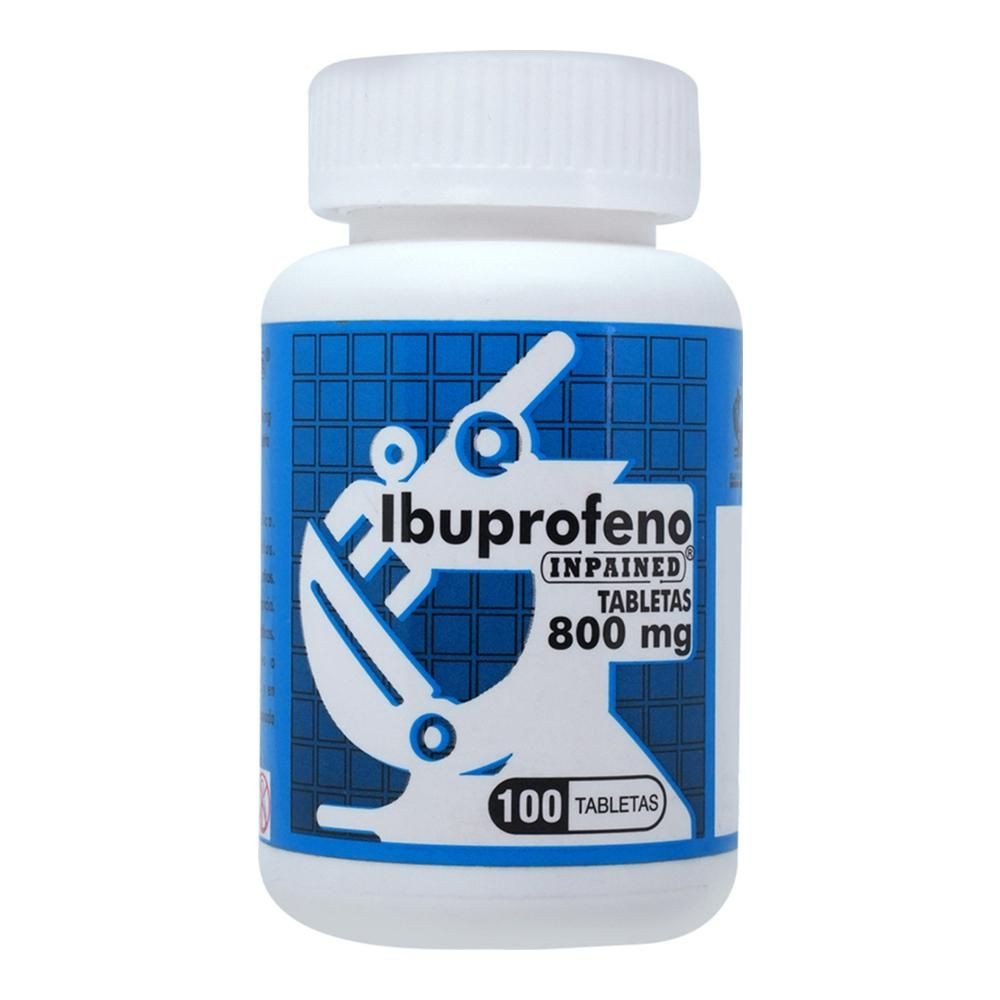 IBUPROFENO INPAINED 800MG.100TAB.