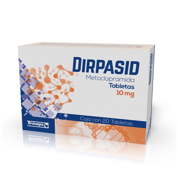 METOCLOPRAMIDA DIRPASID 10MG.20TAB.