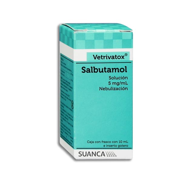 SALBUTAMOL SUANCA/VET 5MG./ML.10ML.