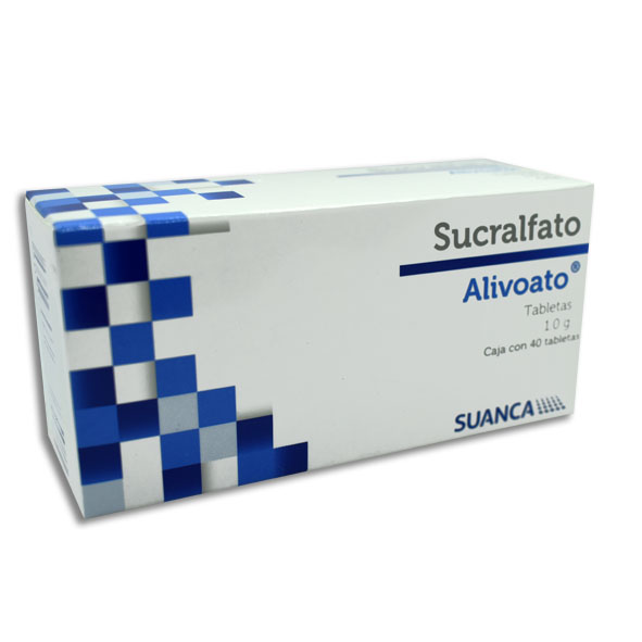 SUCRALFATO ALIVOATO 1GR.40TAB.
