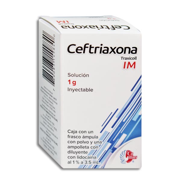 CEFTRIAXONA COLLINS 1GR.IM.1AMP.