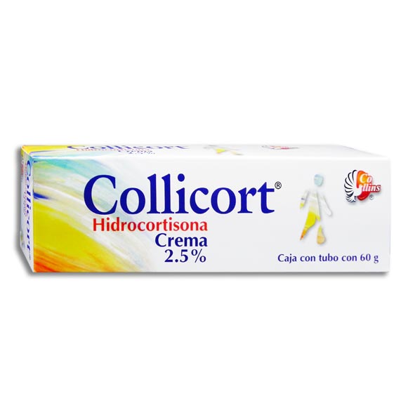 HIDROCORTISONA COLLICORT 2.5%CMA.C/60GR.