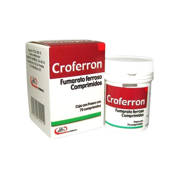 FUM.FERROSO CROFERRON 200MG.70COMP.