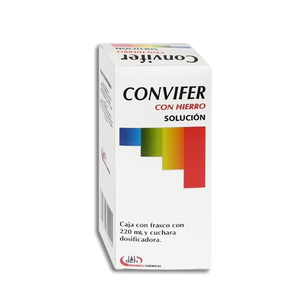 CONVIFER C/HIERRO C/220ML.